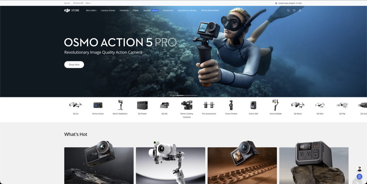 store.dji.com